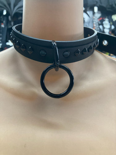 collar on mannequin