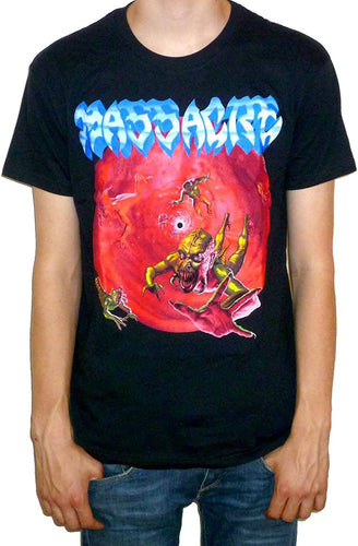 model showing front of shirt