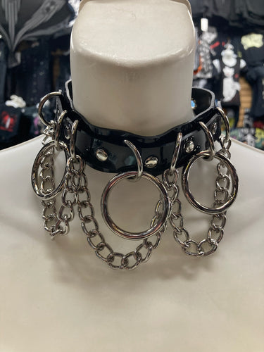 collar on mannequin