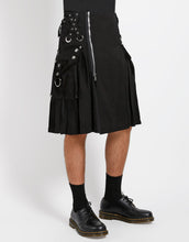Load image into Gallery viewer, model showing side of kilt
