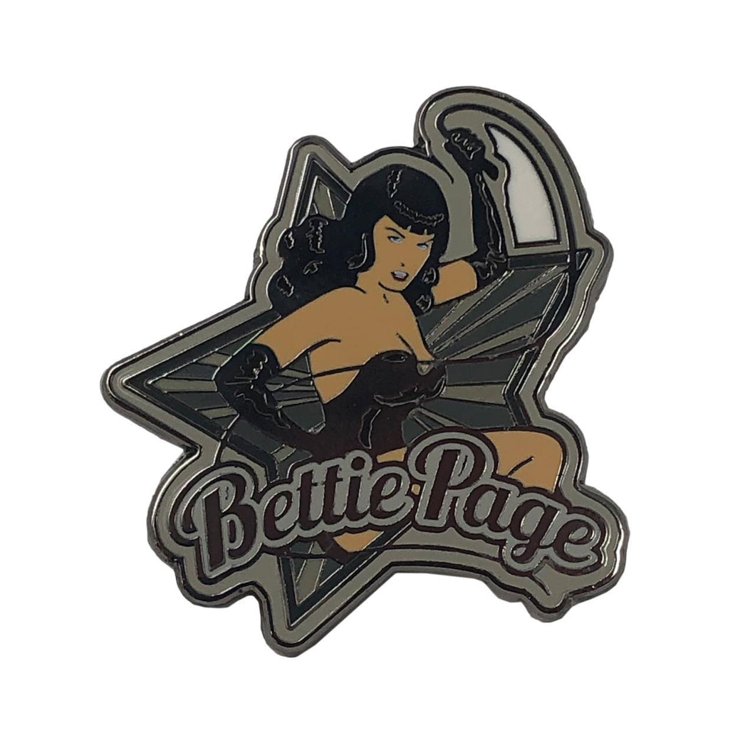 front of pin