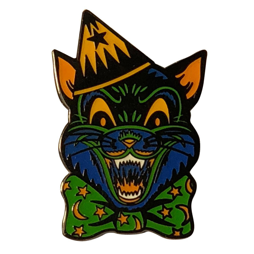 front of pin