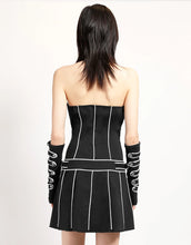 Load image into Gallery viewer, model showing back of dress
