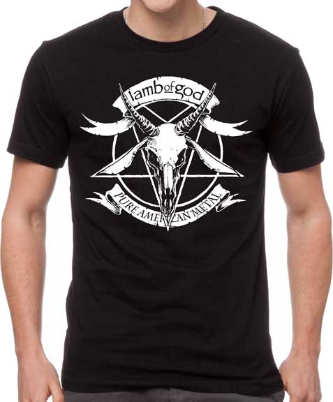 model showing front of shirt