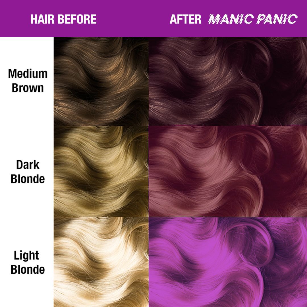 Manic Panic Shades Chart