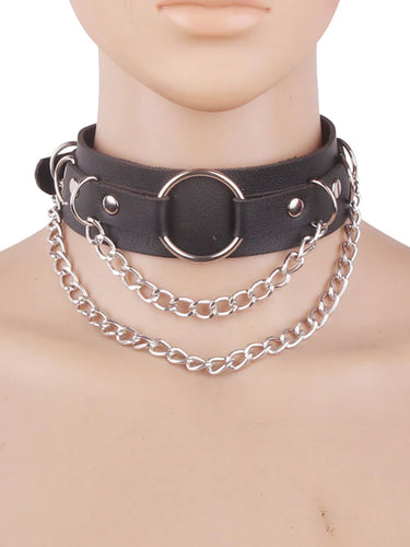 choker on mannequin