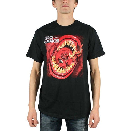 model showing front of shirt