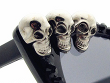 Load image into Gallery viewer, up close details of the skulls
