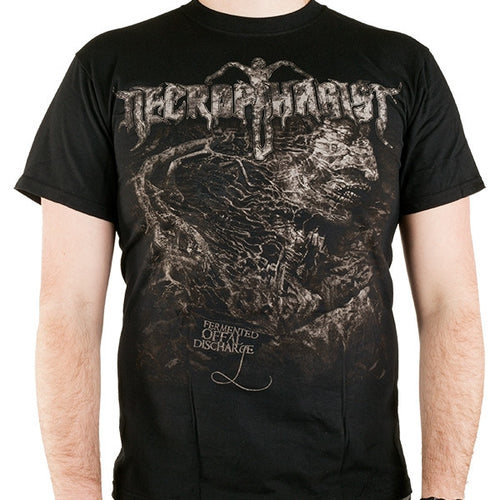 model showing front of shirt