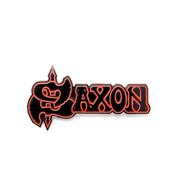 saxon logo pin