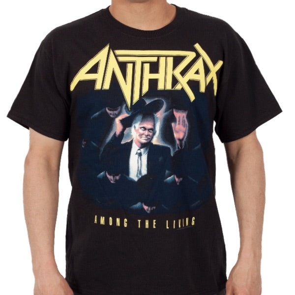 ANTHRAX AMONG THE LIVING 長袖・ロングスリーブTシャツ ANTHRAX ロングスリーブTシャツ MOSH IT UP | 45REVOLUTION