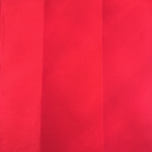 Plain red bandana.