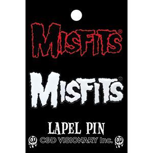 misfits logo pin