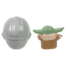 Load image into Gallery viewer, From left to right: Baby sleeping basket and Grogu shakers

