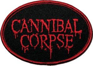 cannibal corpse logo patch