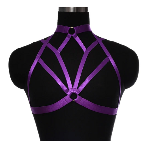 front of harness
