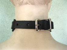 Load image into Gallery viewer, back of choker on mannequin

