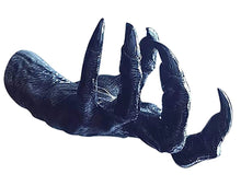 Load image into Gallery viewer, side view of Black witch hand statue
